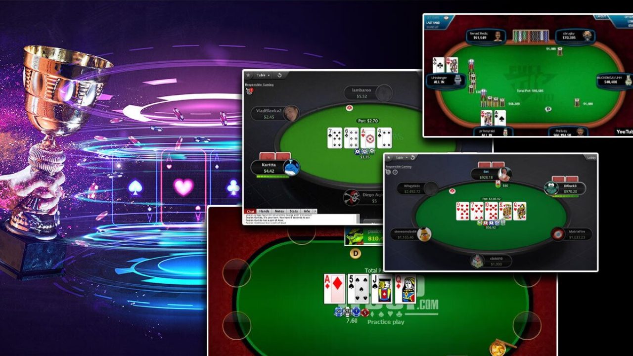 Playing in an Online Poker Tournament